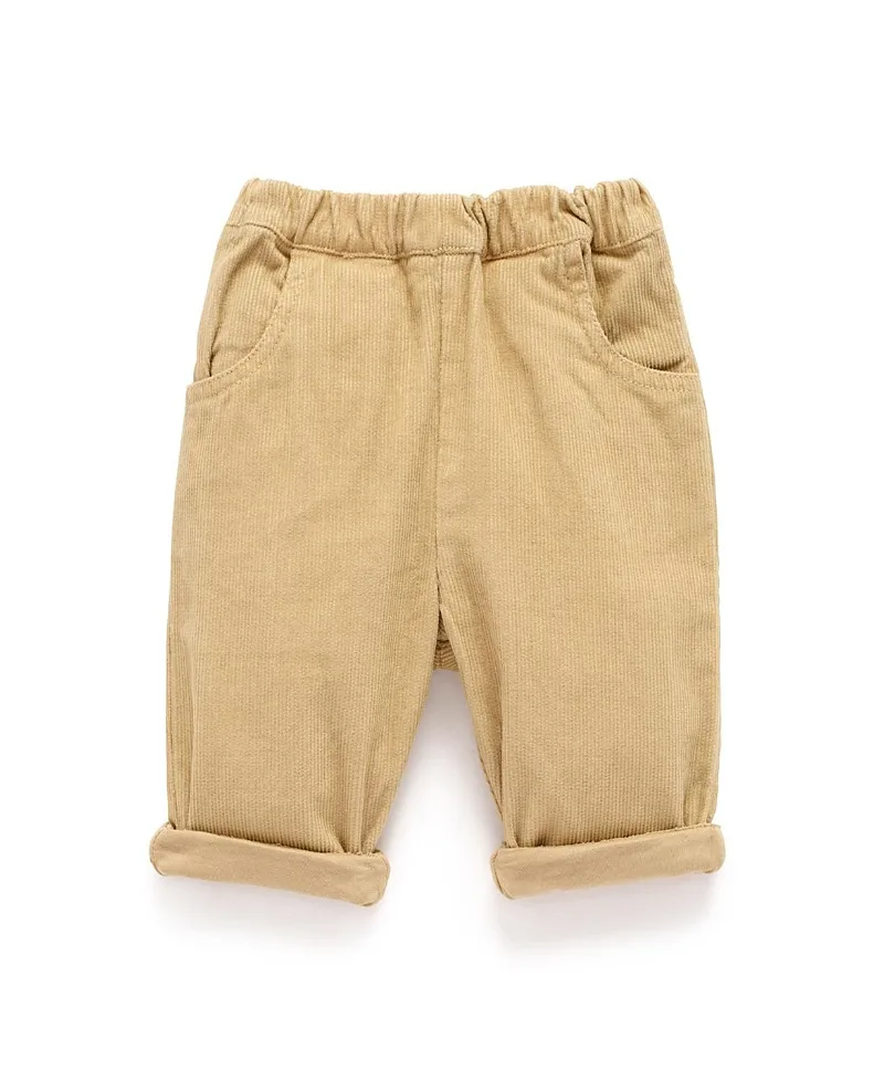 Lined Corduroy Pants by Purebaby