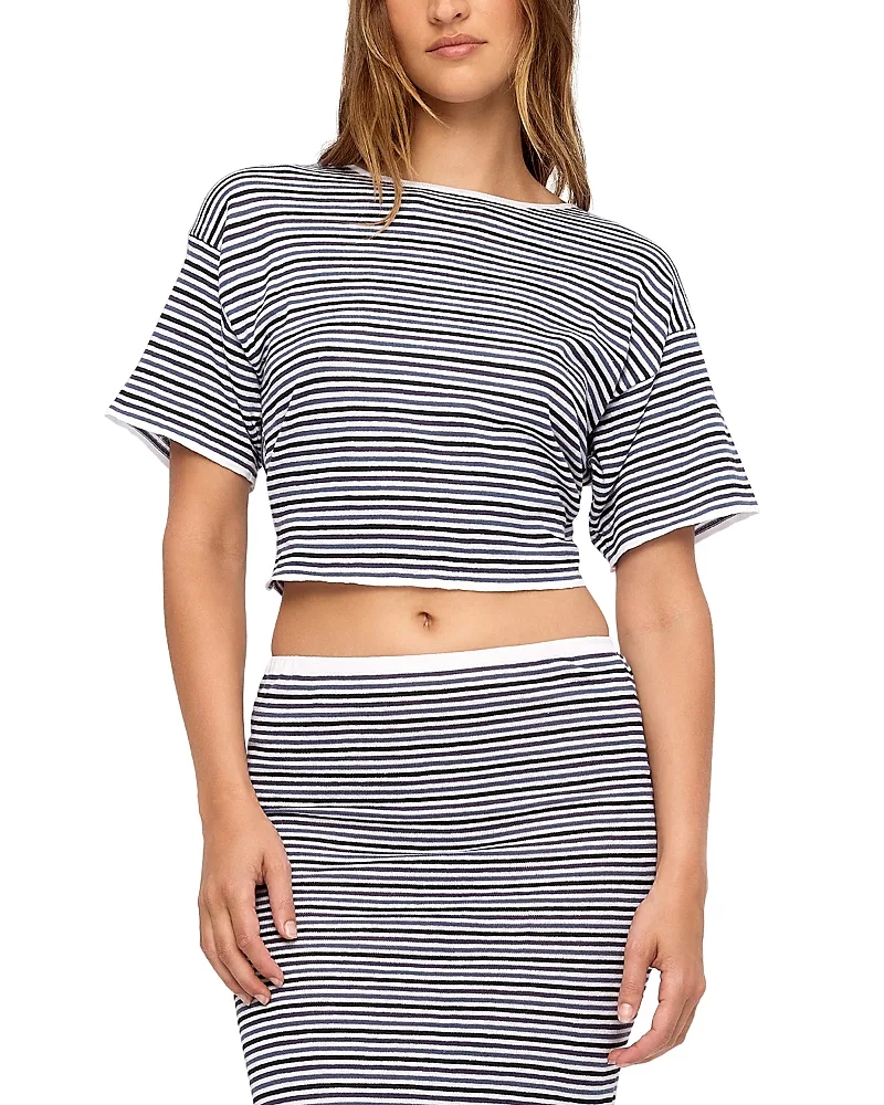 Knit Tie Back Tee by Zulu & Zephyr