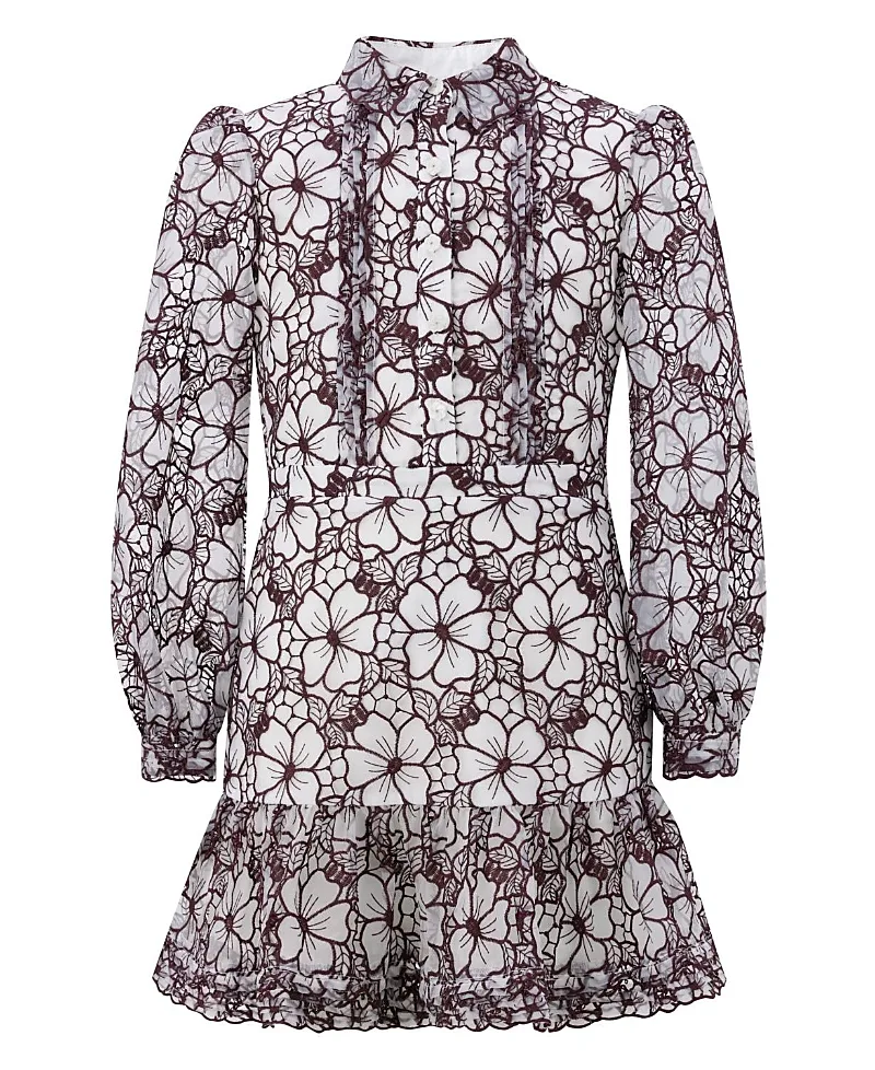 Chelsea Cotton Embroidered Dress by Marlo Kids