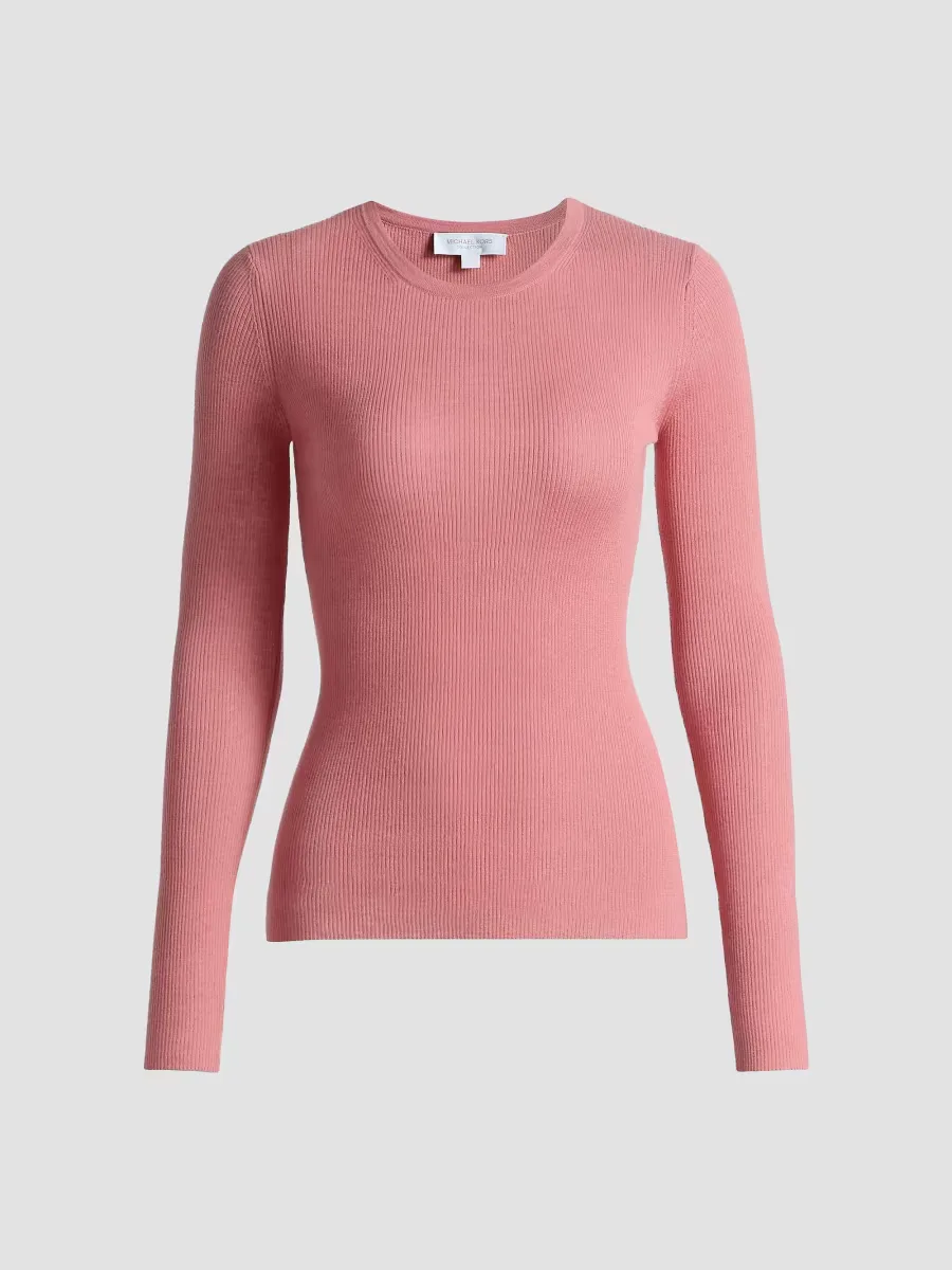 Hutton Ribbed Cashmere Sweater by MICHAEL Michael Kors
