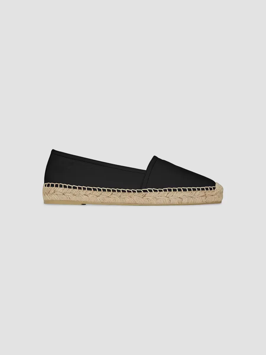 Monogram Espadrilles in Lambskin by Saint Laurent