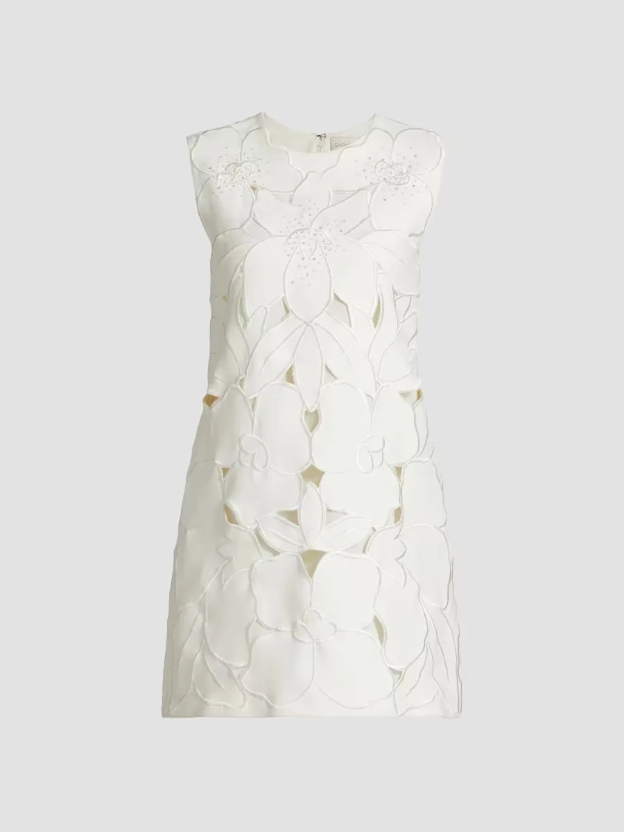 Mitzi Embellished Sleeveless Minidress