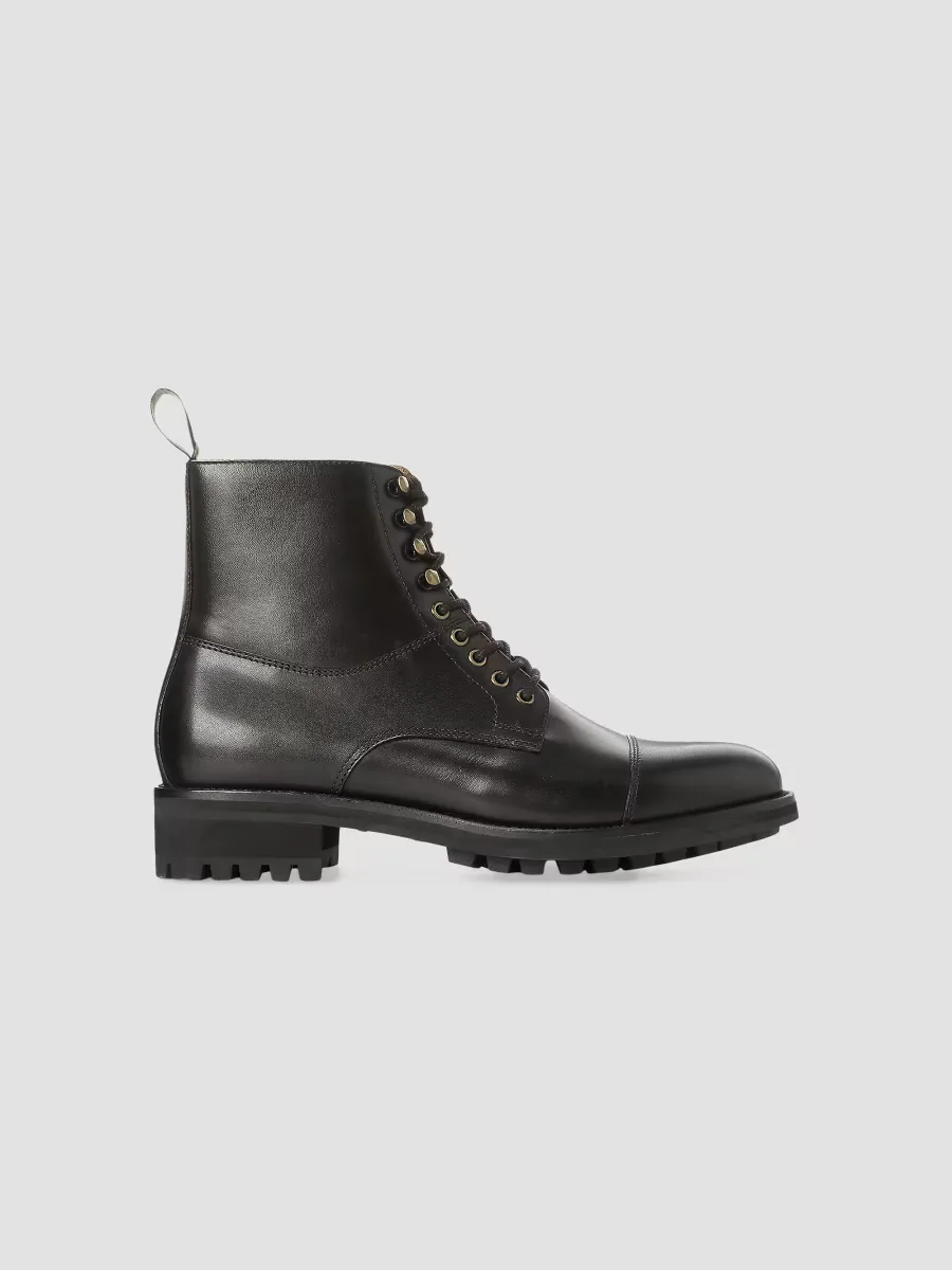 Bryson Leather Combat Boots by Polo Ralph Lauren