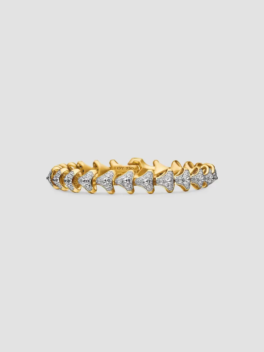 Armory Link Bracelet in 18K Yellow Gold by David Yurman