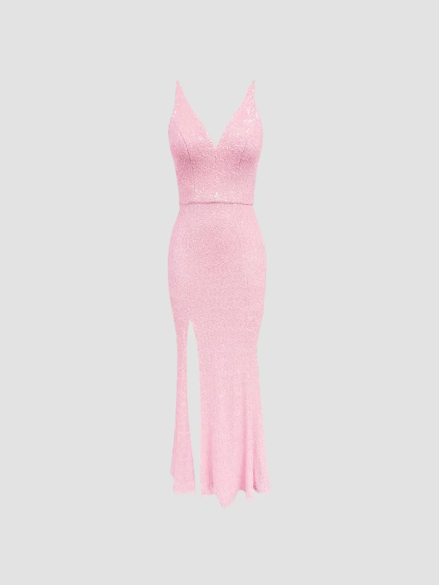 Iris Sleeveless Mermaid Gown by Dress the Population