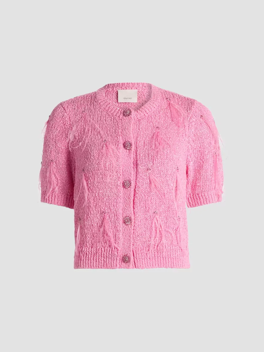 Coralie Cotton-Blend Cardigan