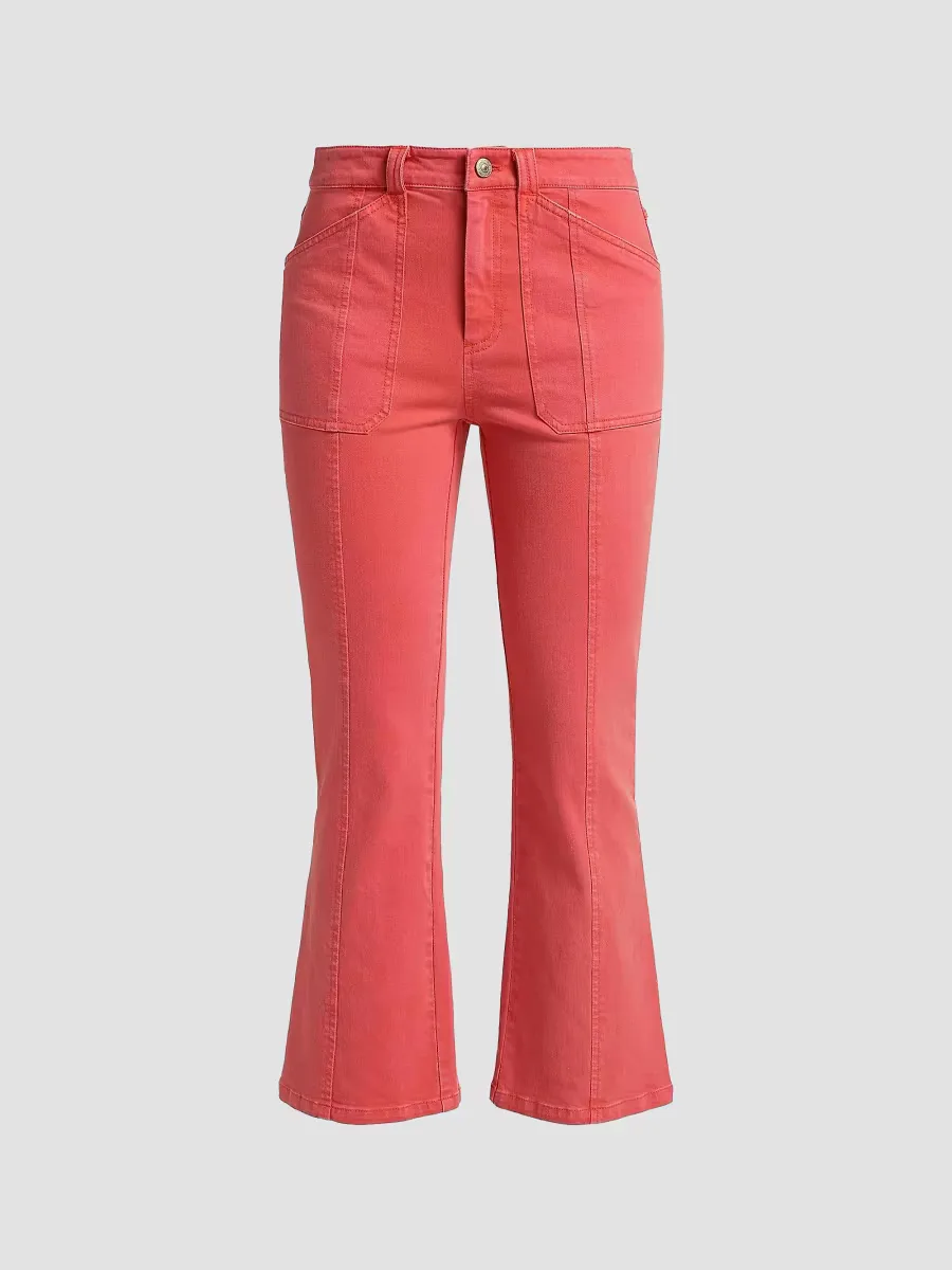 Wallace Bootcut Crop Jeans by Cinq  Sept