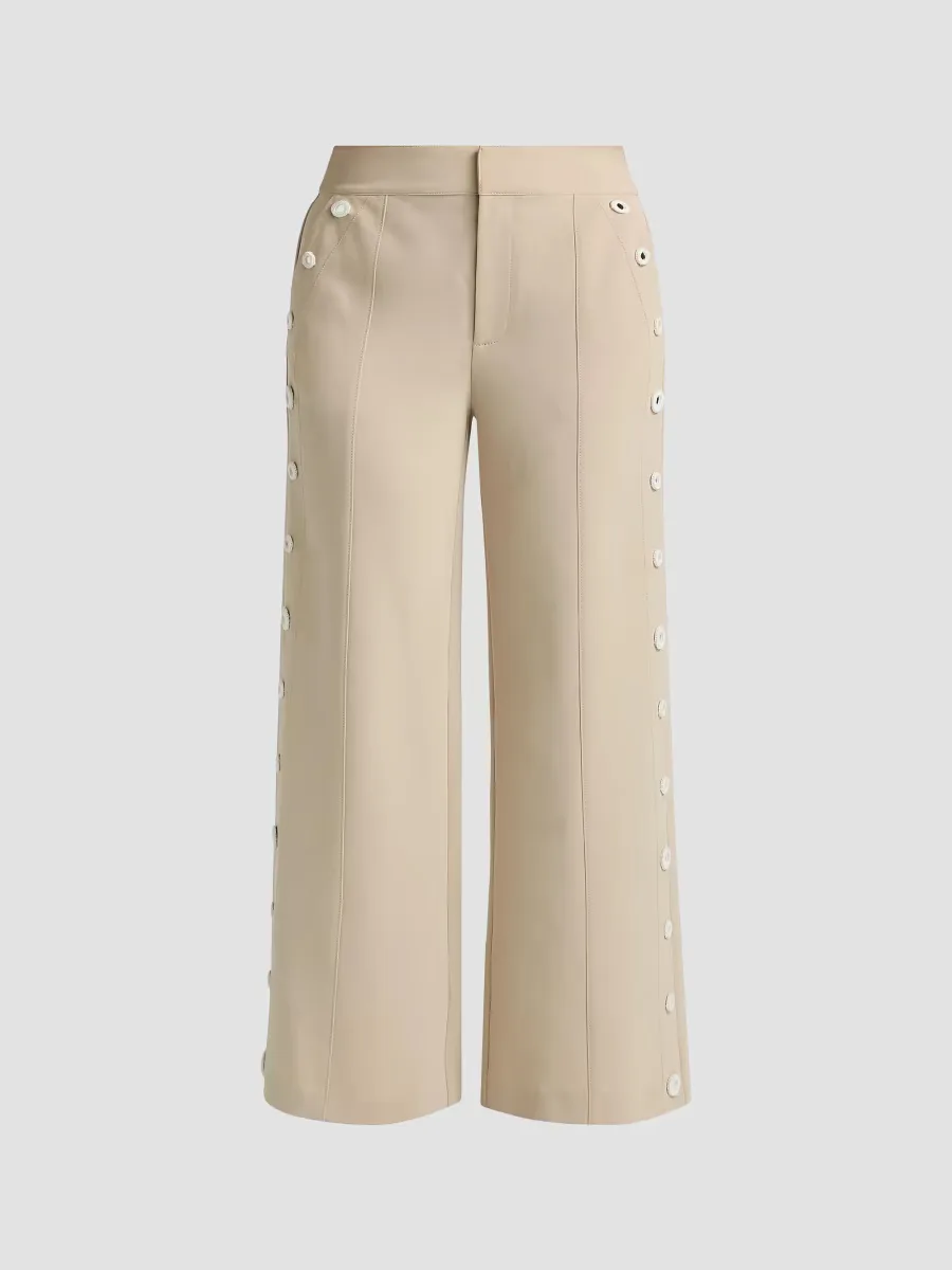 Gilliana Crochet Mirrors Crop Pants by Cinq  Sept