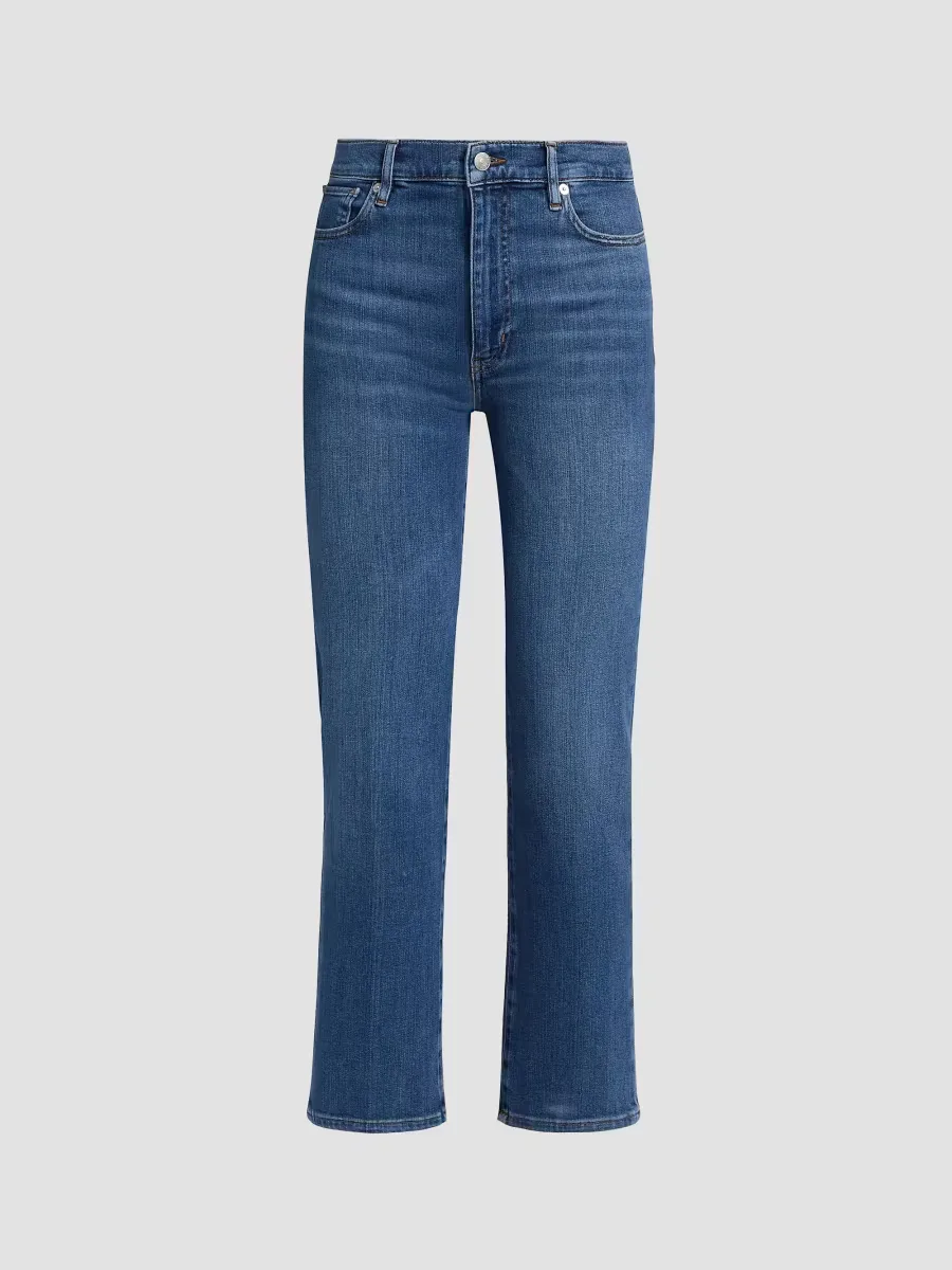 Le Sleek Straight-Leg Crop Jeans by FRAME