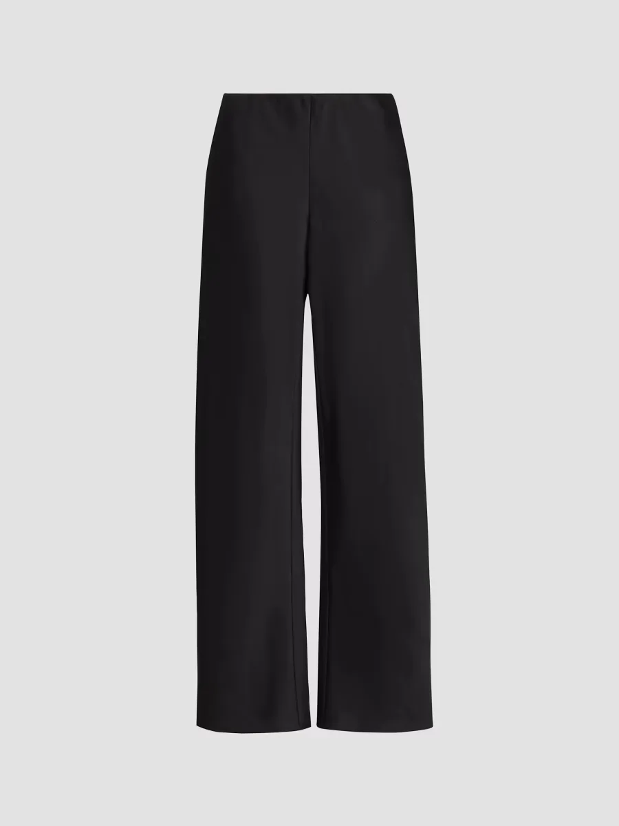 Colette High-Rise Fluid Satin Bias Pants by Vince