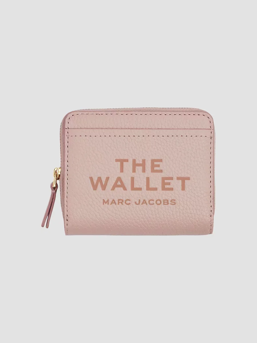 The Leather Mini Compact Wallet by Marc Jacobs