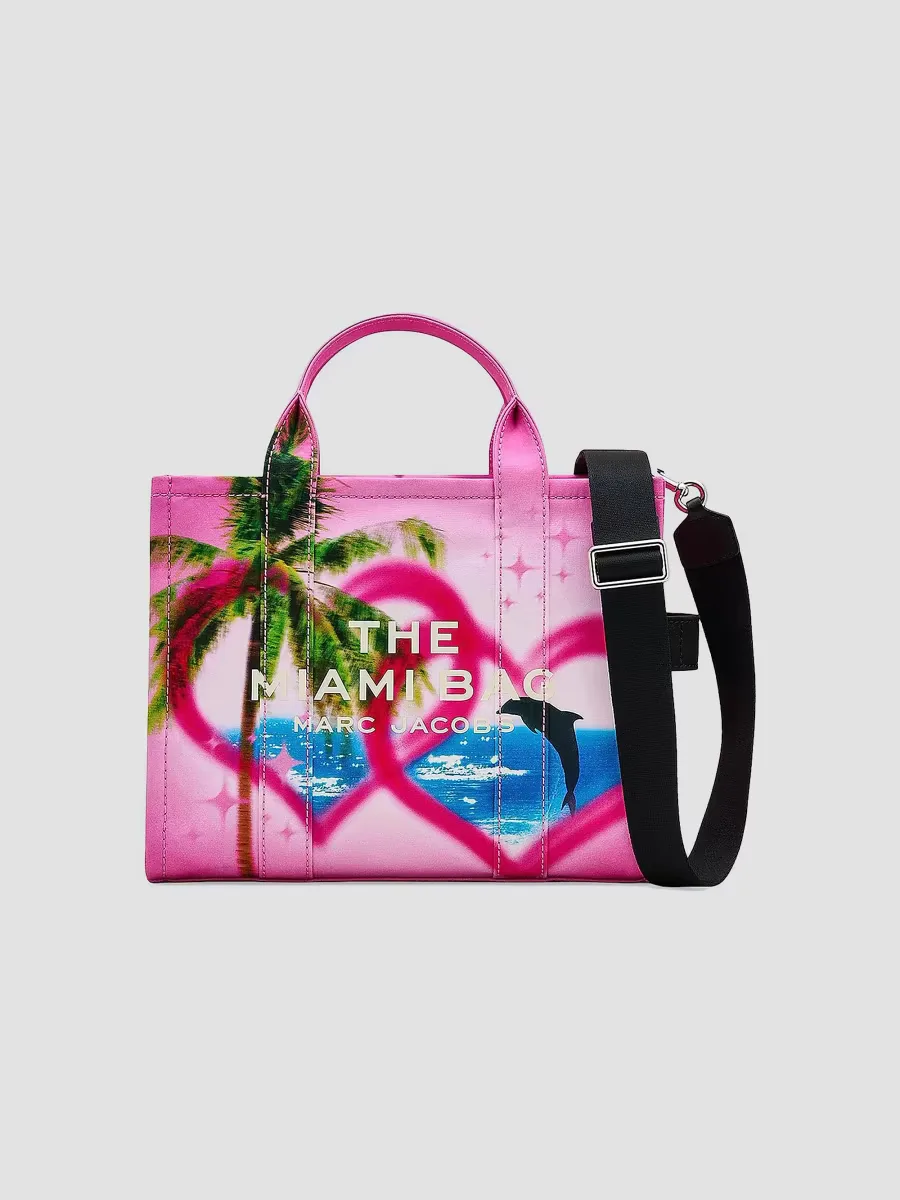The City Medium Miami Cotton-Blend Tote Bag by Marc Jacobs