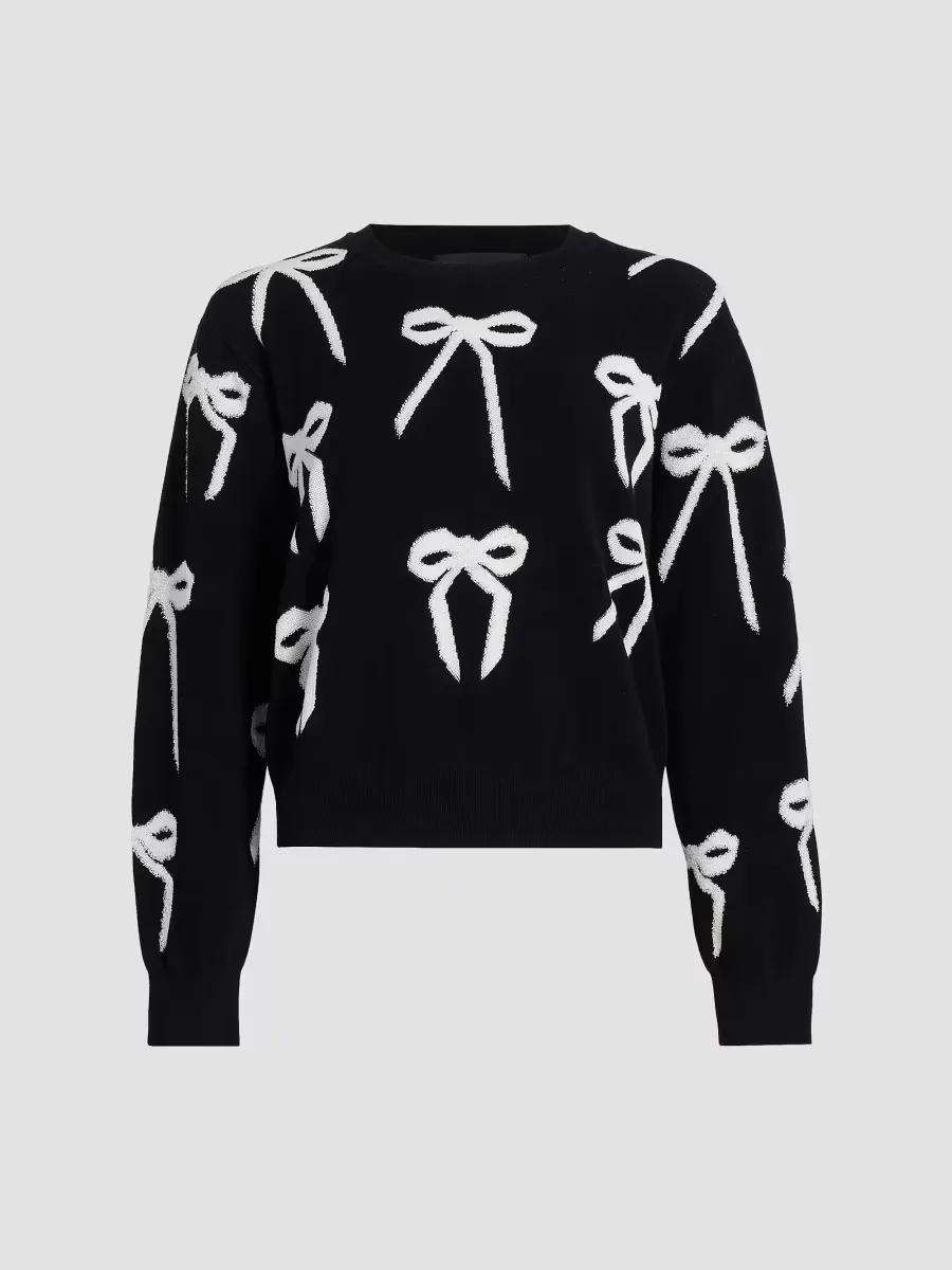 Bow Jacquard Sweater by Marc Jacobs
