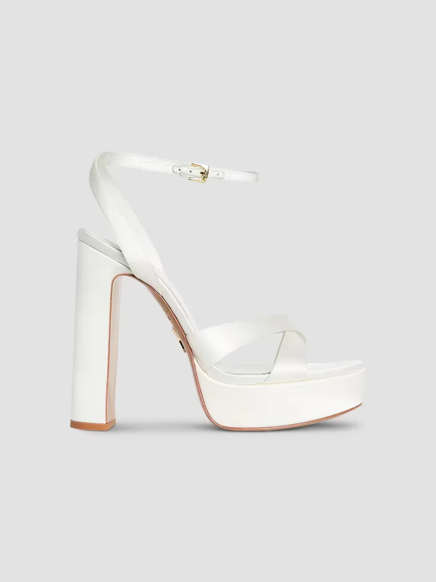 Melodia 130MM Leather Platform Sandals