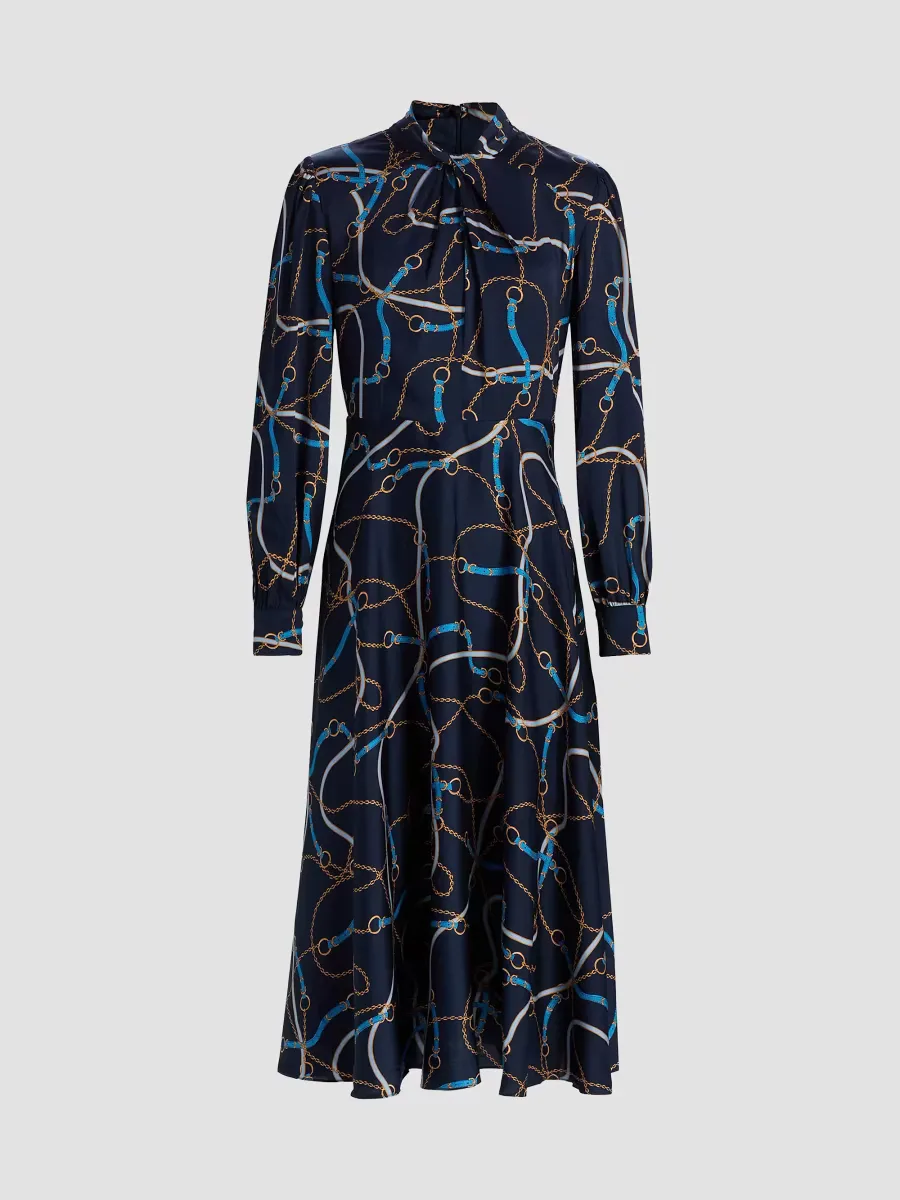 The Raquel Printed Midi-Dress by Elie Tahari