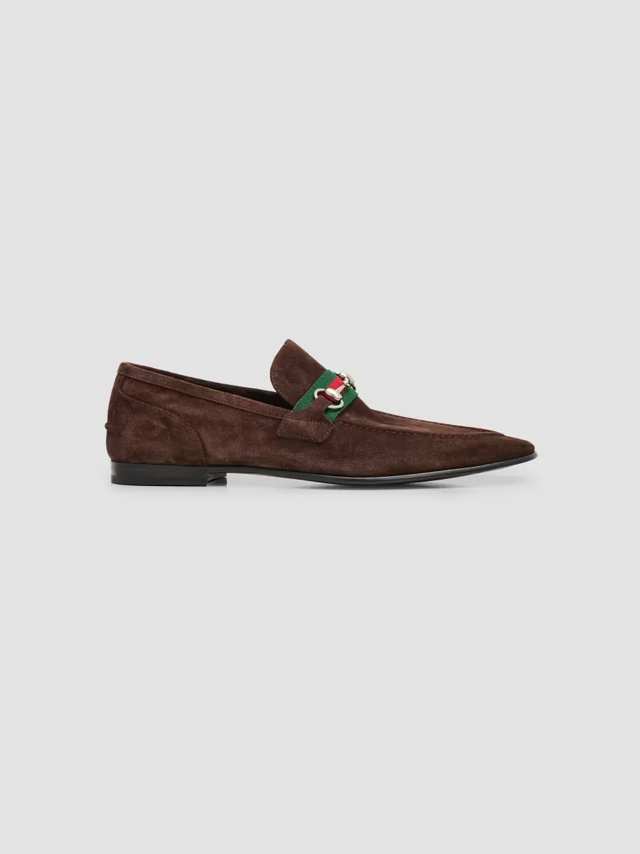 Primavera Como Suede Loafera by Gucci