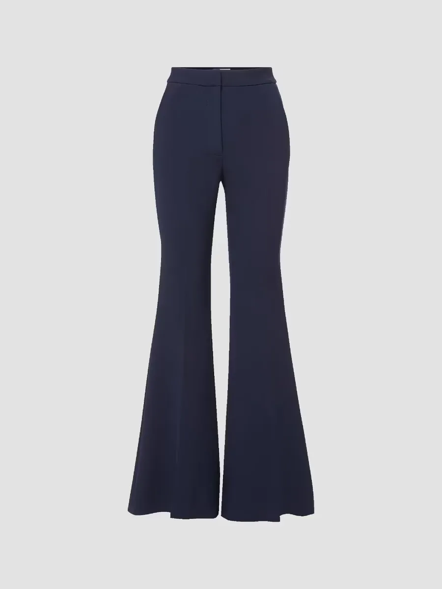 Arden High-Rise Bootcut Pants by Veronica Beard