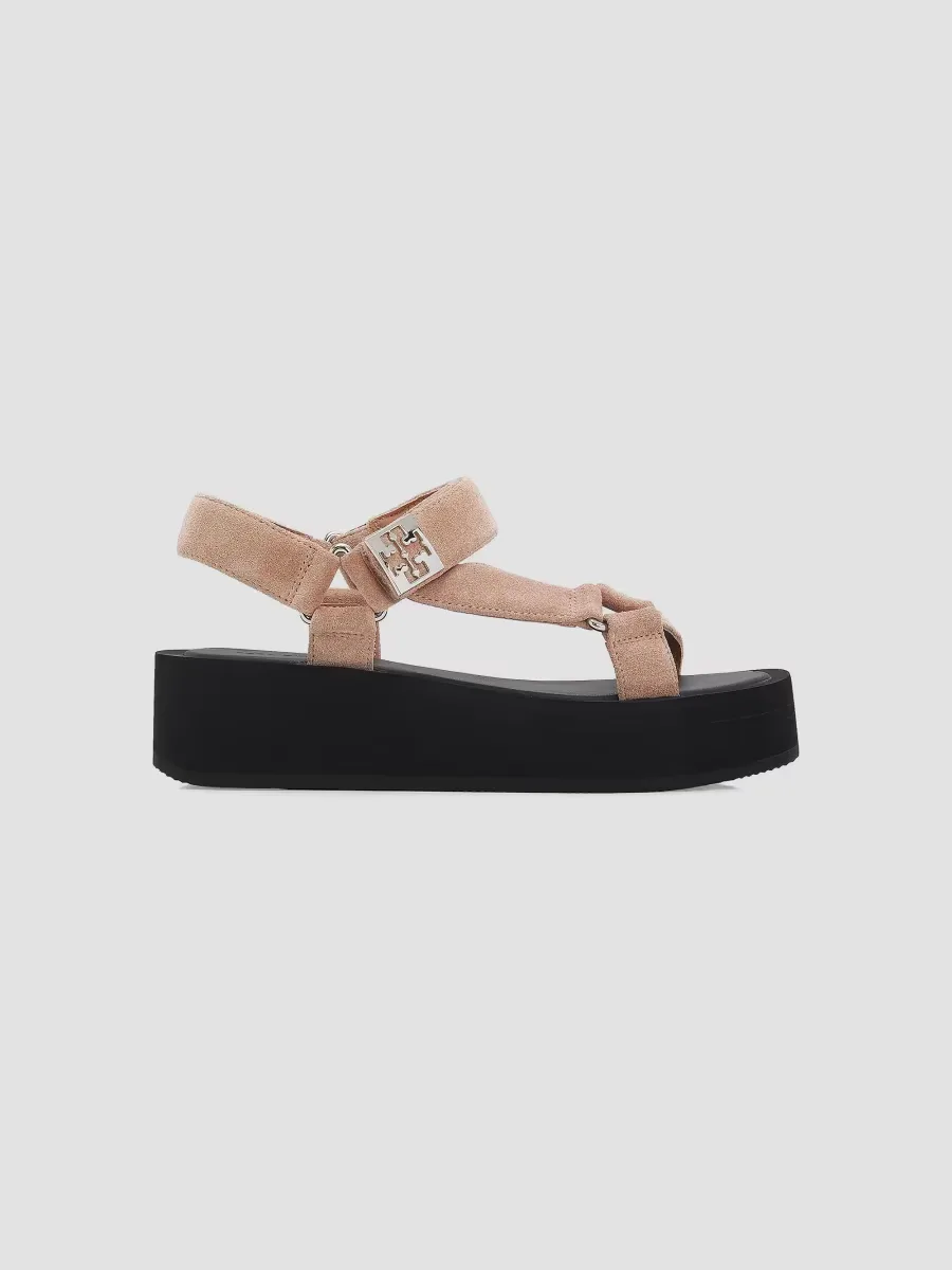 Mellow Platform Sandals by Tory Burch