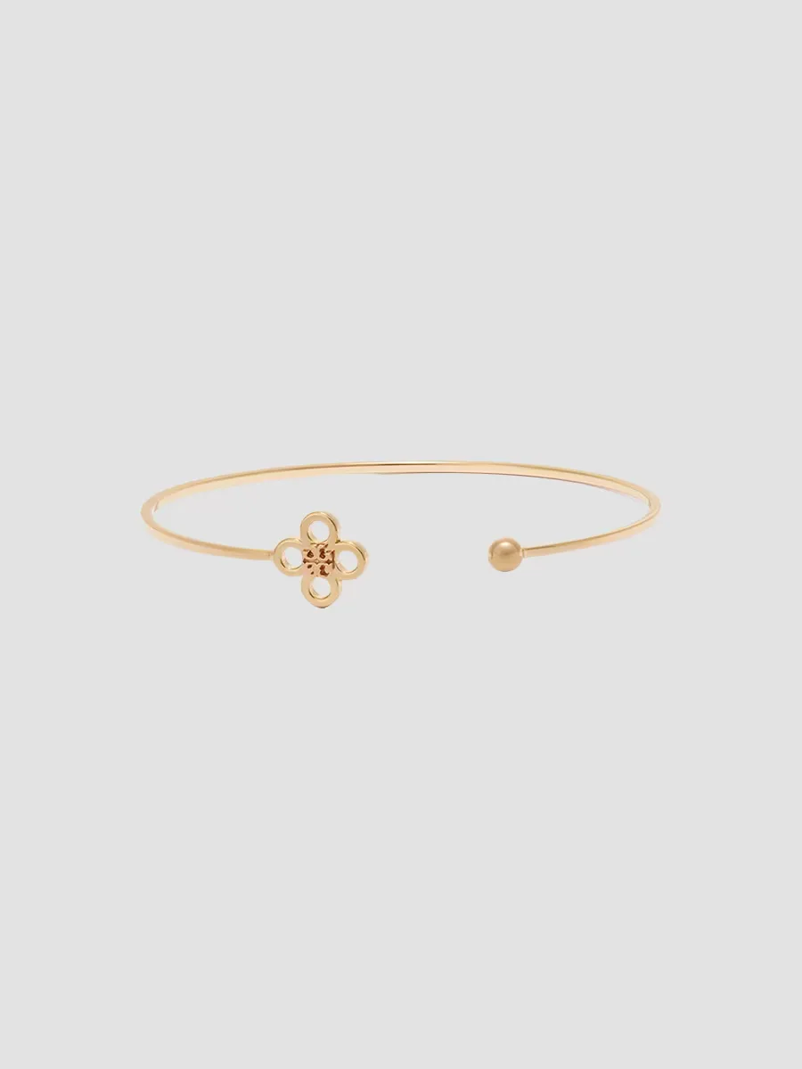 Forget Me Not 18K-Gold-Plated Cuff by Tory Burch
