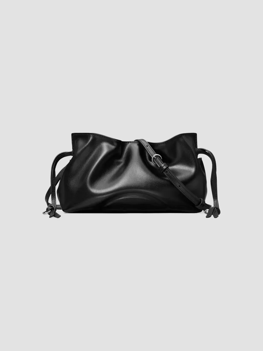 Ella Faux Leather Drawstring Pouch by Tory Burch