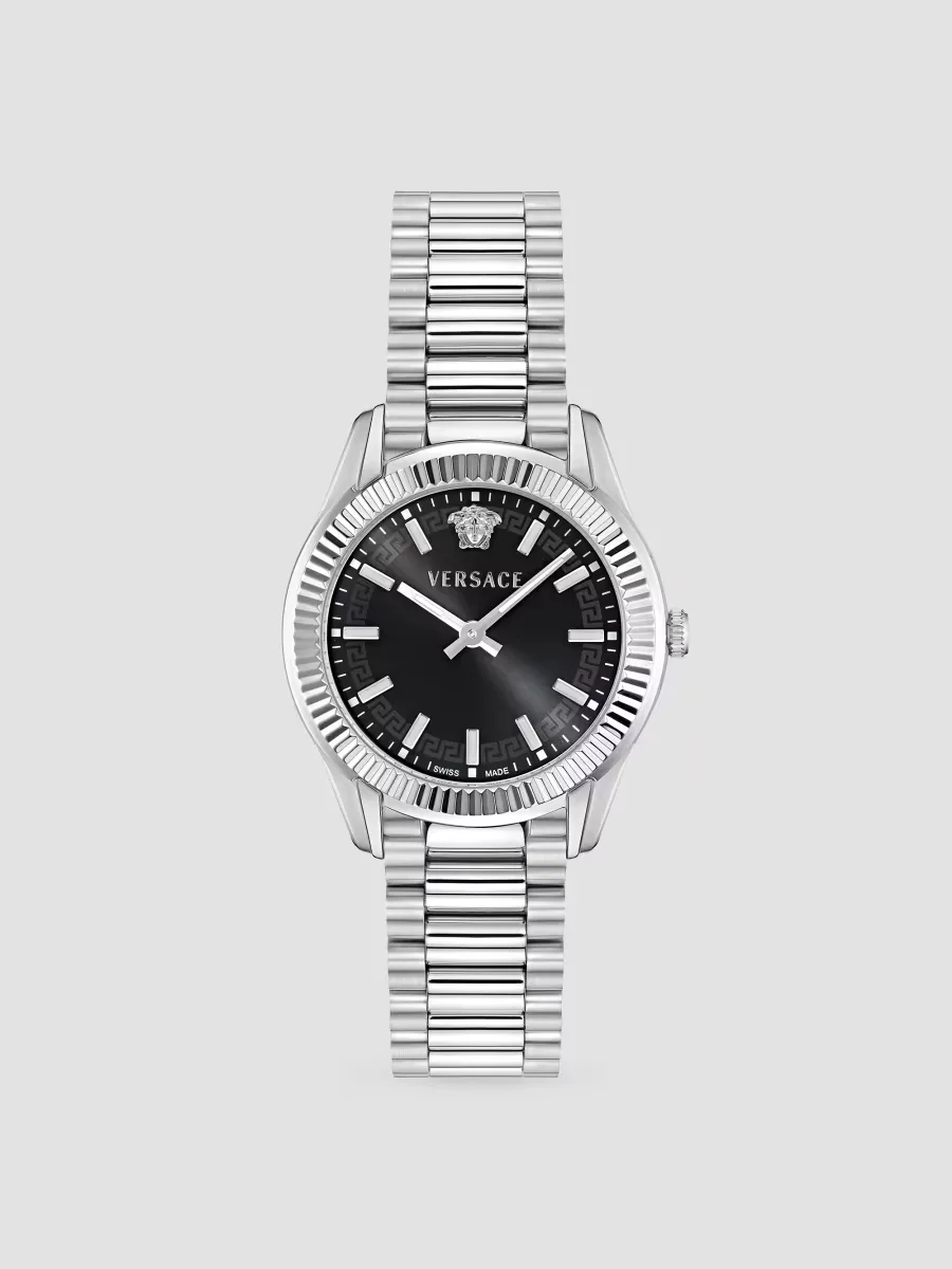 Apodis Stainless Steel Bracelet Watch 34MM by Versace