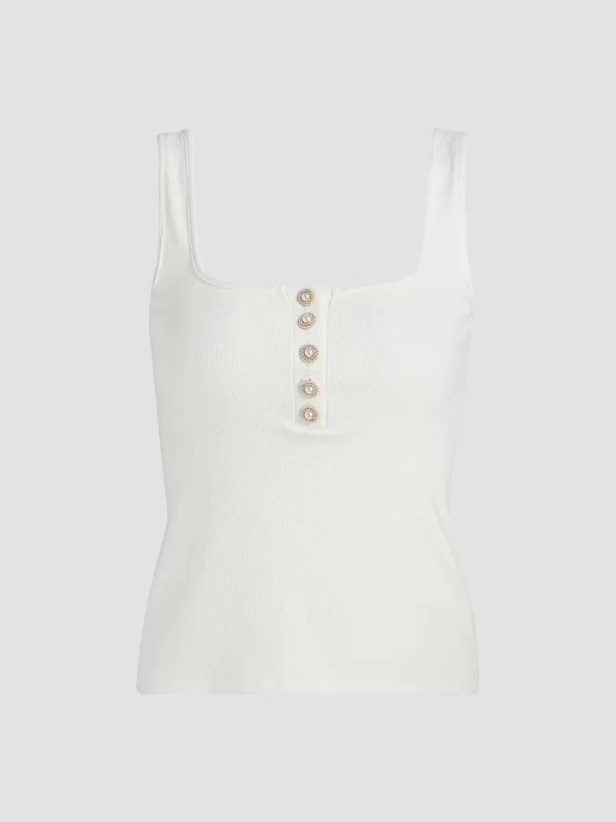 Andiamo Ribbed Jersey Tank by Generation Love