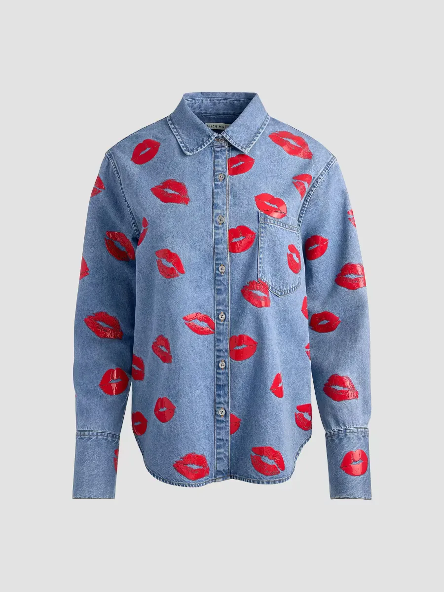 Finely Oversized Denim Shirt