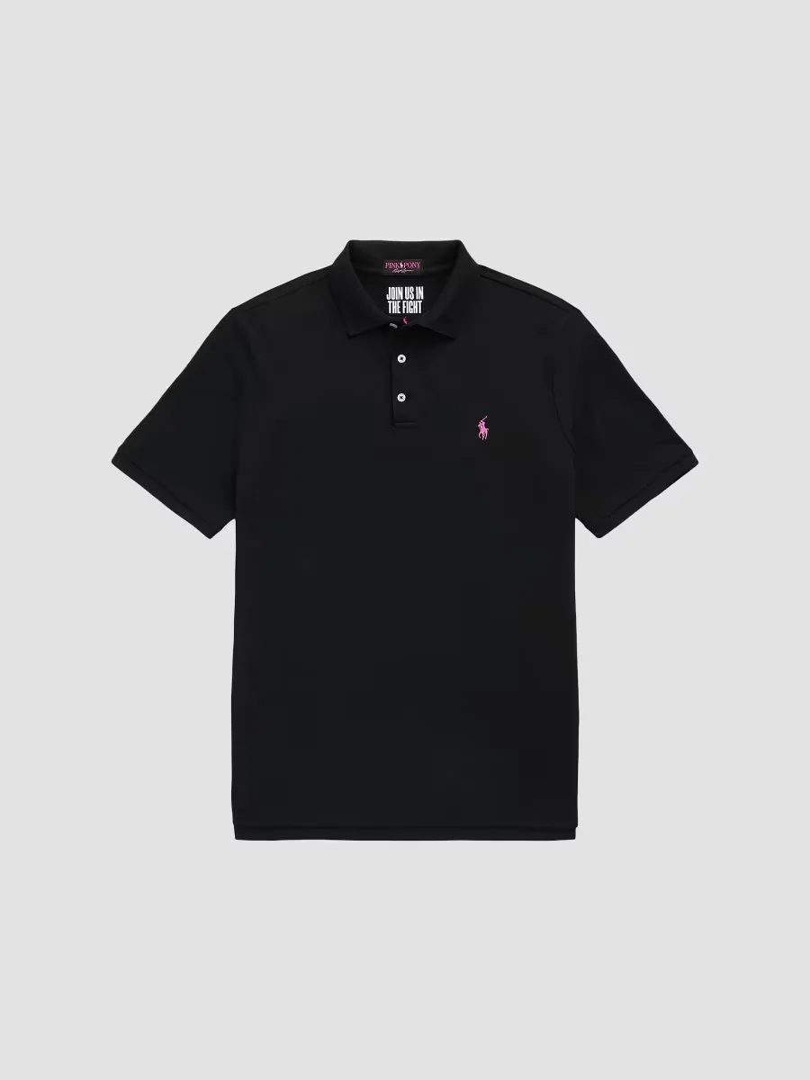 Pinky Pony Stretch Mesh Polo Shirt by Polo Ralph Lauren