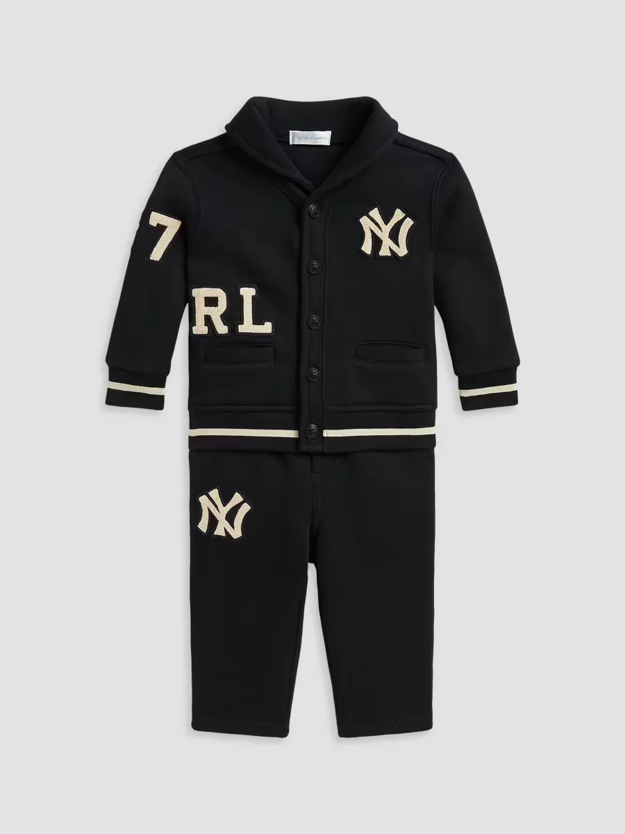 Ralph Lauren x New York Yankees Fleece Jacket & Pants Set by Polo Ralph Lauren