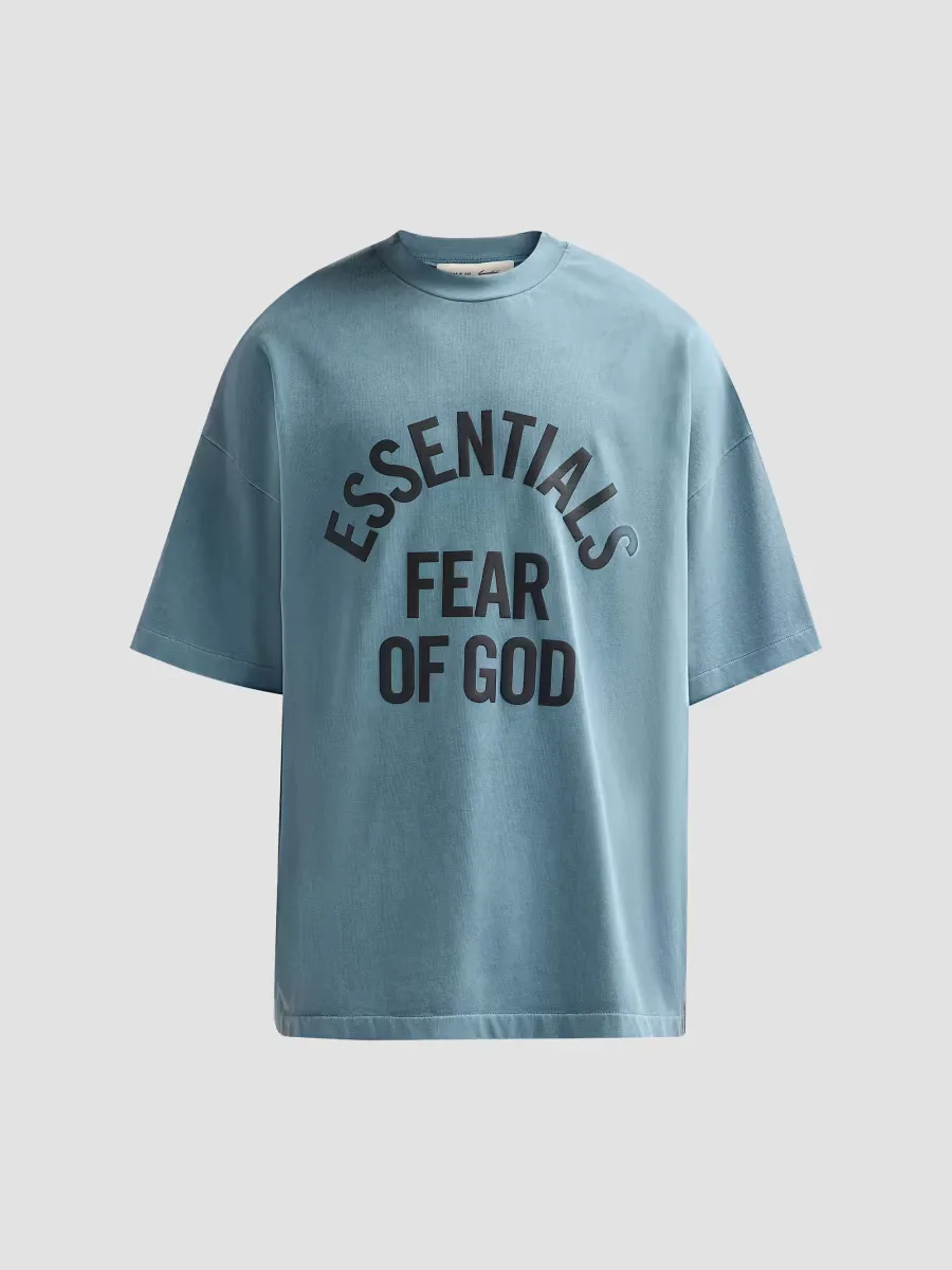 Campus 90s Cotton Crewneck T-Shirt by Fear of God Essentials