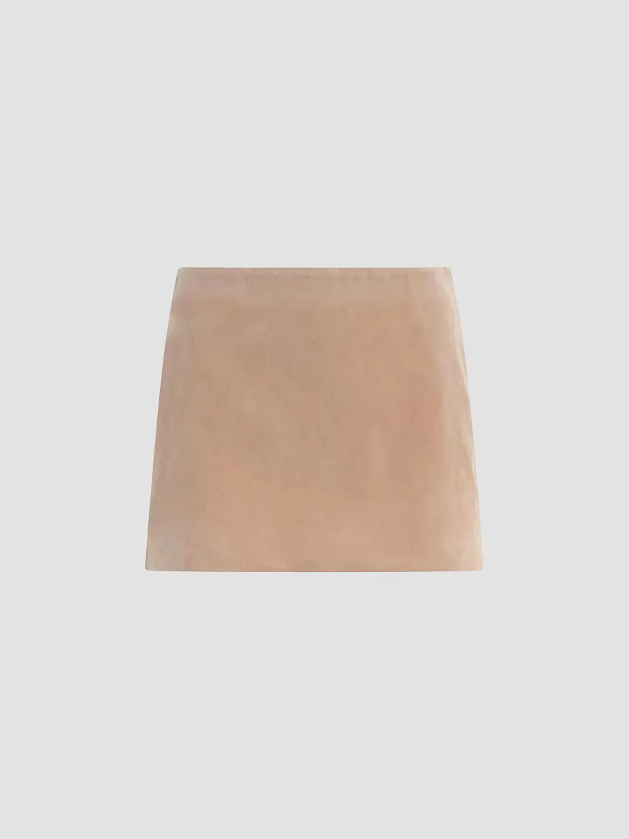 Vegan Suede Miniskirt by Joe's Jeans