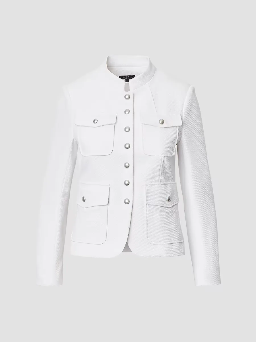 Mercer Knit Single-Breasted Blazer by rag & bone