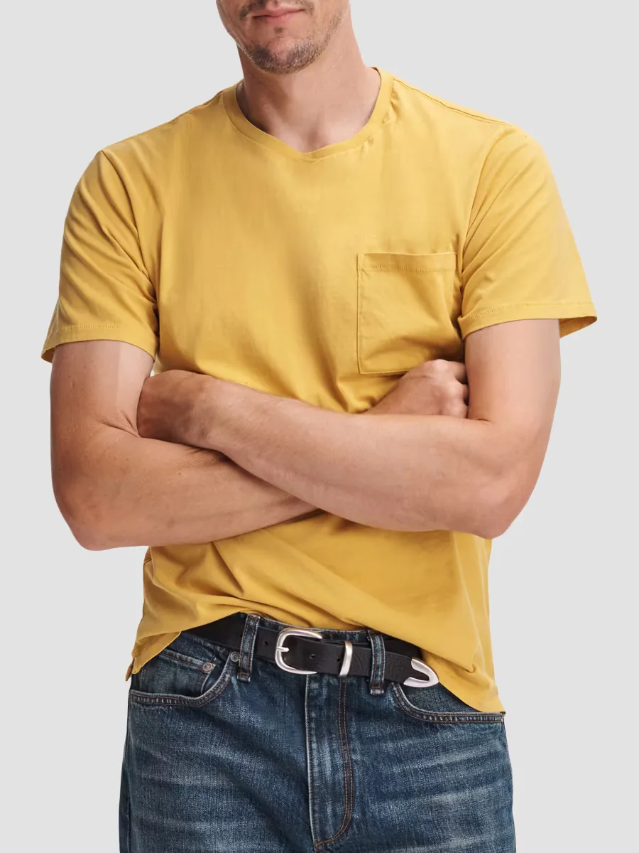 Crewneck Cotton T-Shirt by rag & bone