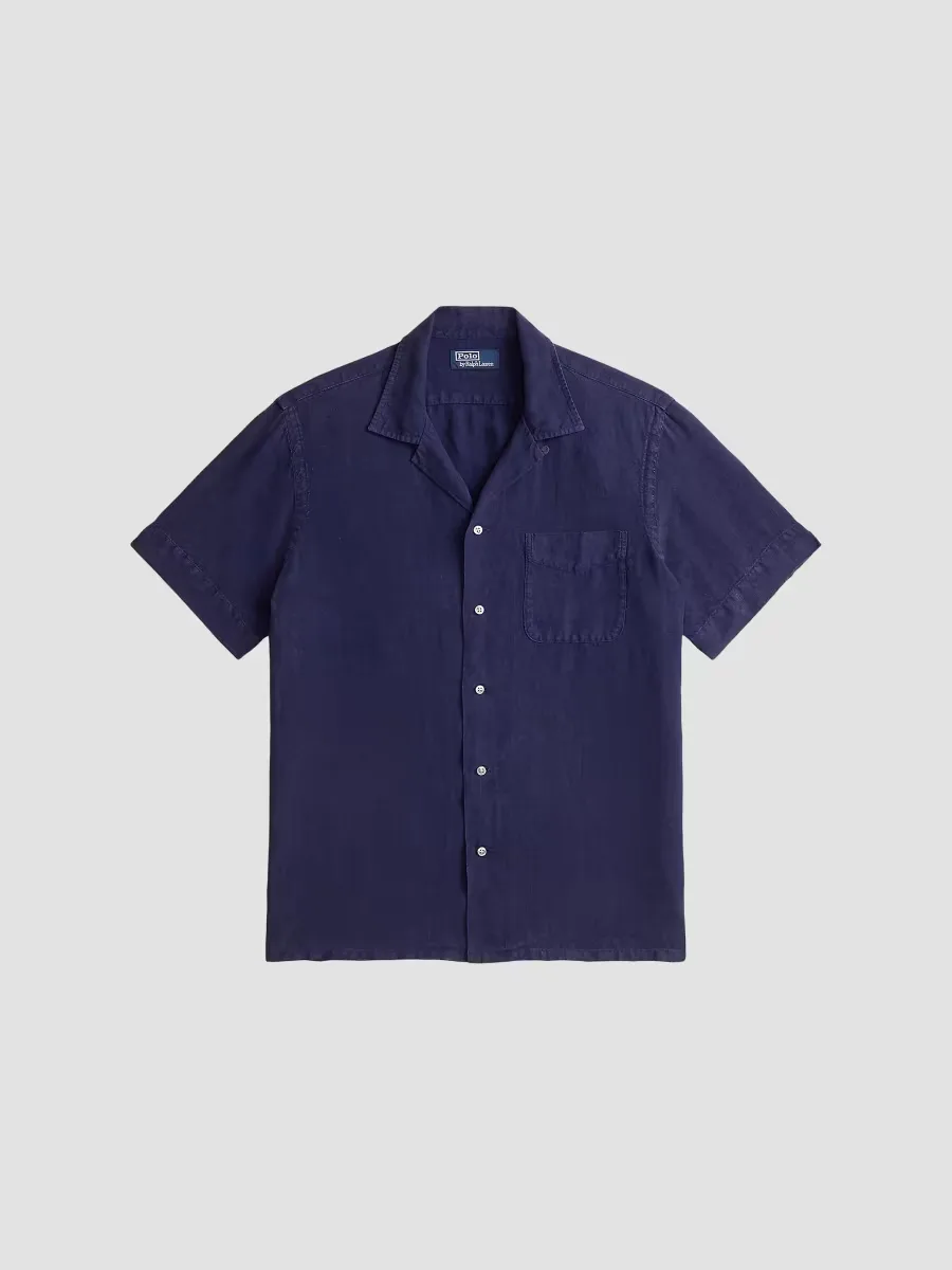 Slubby Linen Button-Front Shirt by Polo Ralph Lauren