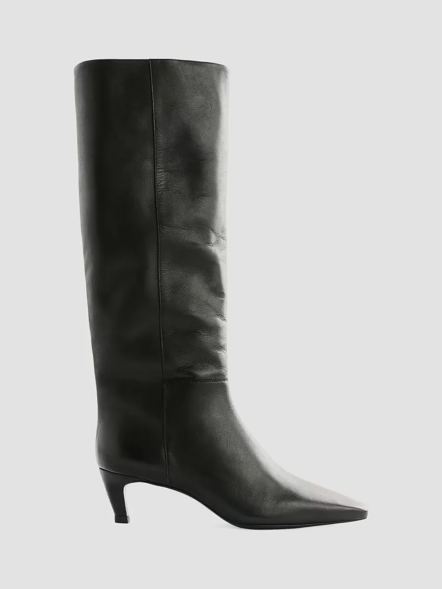 Remy 50MM Leather Knee-High Boots