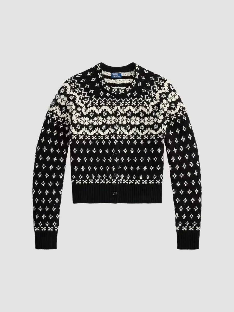 Fair Isle-Style Wool-Blend Cardigan by Polo Ralph Lauren