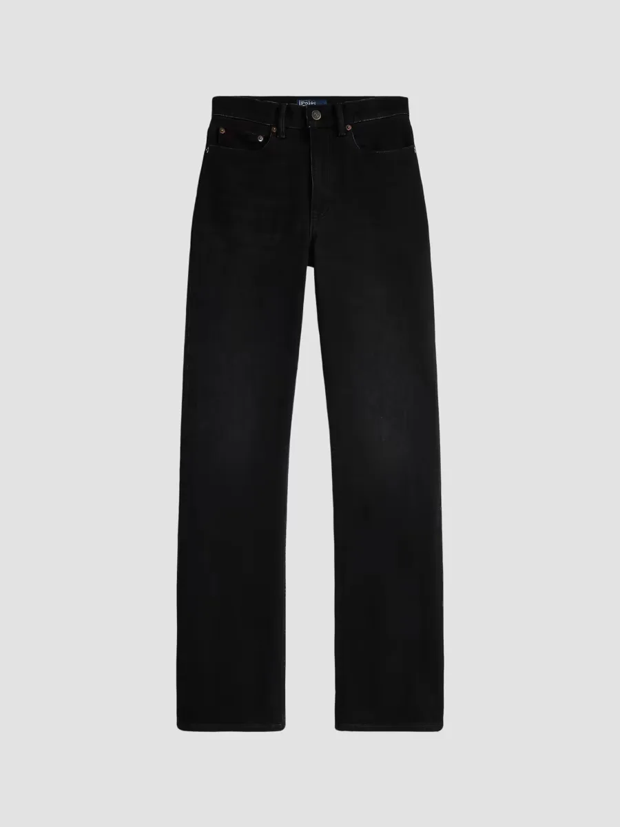 High-Rise Relaxed Straight-Leg Jeans by Polo Ralph Lauren