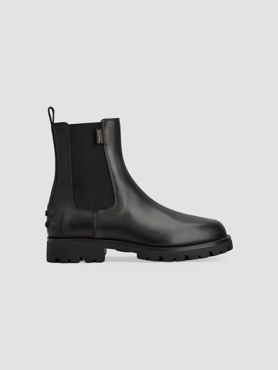 30MM Leather Ankle Boots by Tod's
