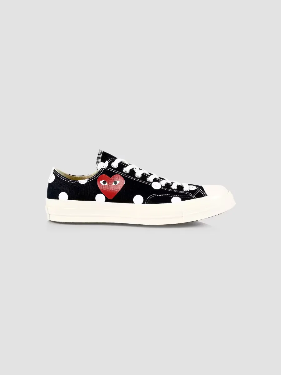 CdG PLAY x Converse Chuck Taylor All Star Polka Dot Low-Top Sneakers by Comme des Garçons