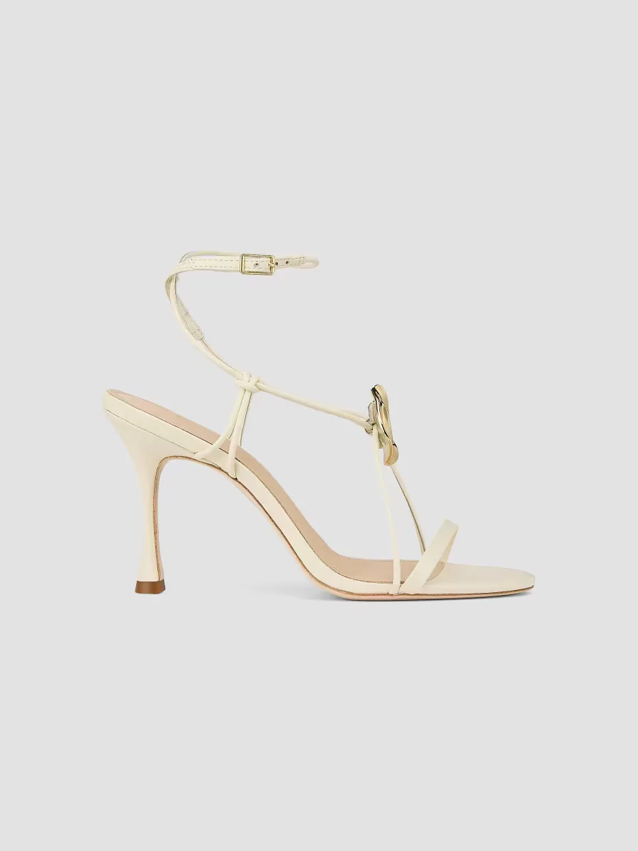 90MM Leather Sandals by 22lev