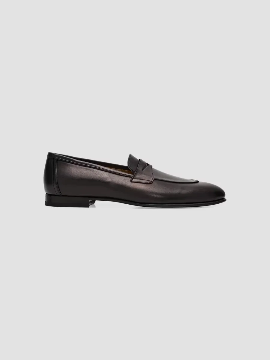 Leather Penny Loafers by Kiton
