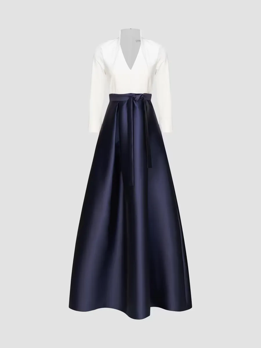 Phoebe Swan-Neck Gown by Kay Unger