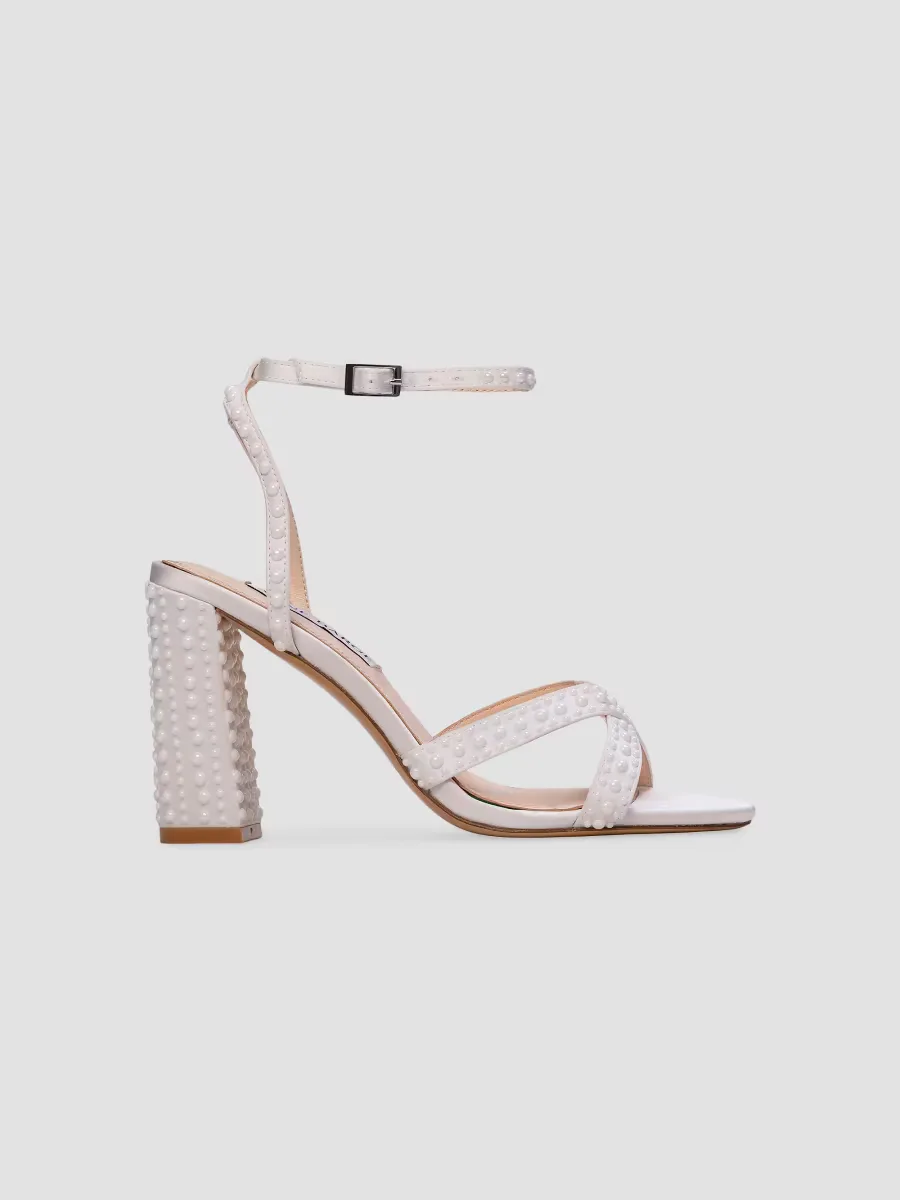 Perle Satin Sandals by Anne Barge