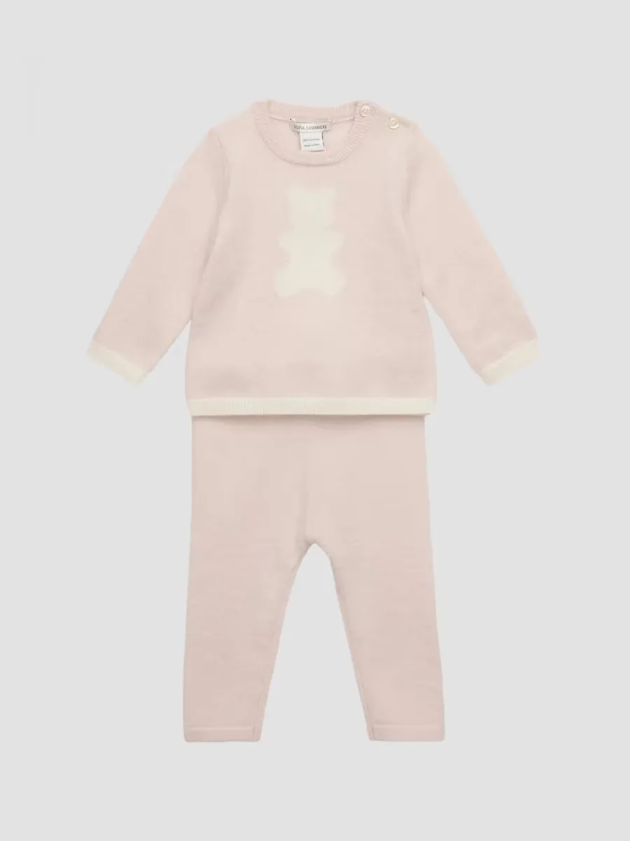 Cashmere T-Shirt & Pant Set by Sofia Cashmere