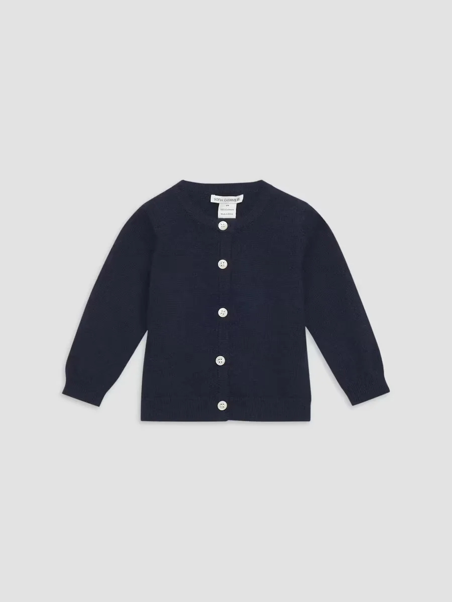 Classic Cashmere Cardigan by Sofia Cashmere