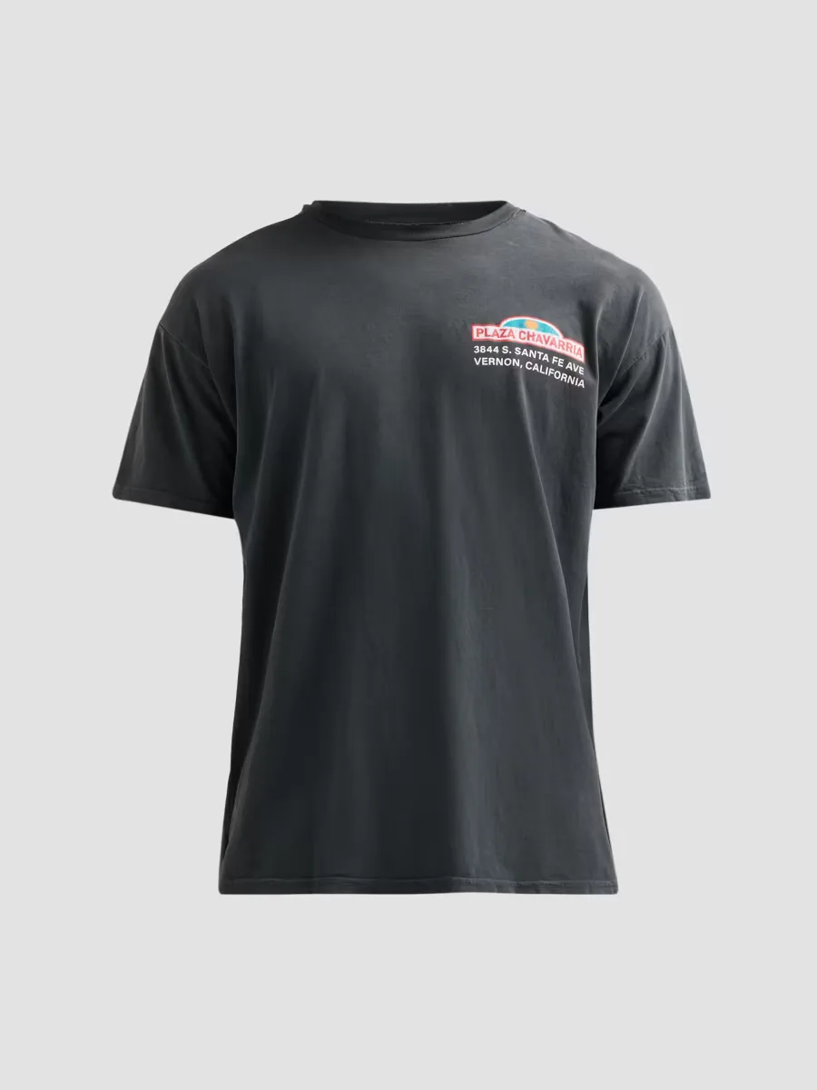 Plaza Chavarria Cotton Crewneck T-Shirt by Willy Chavarria