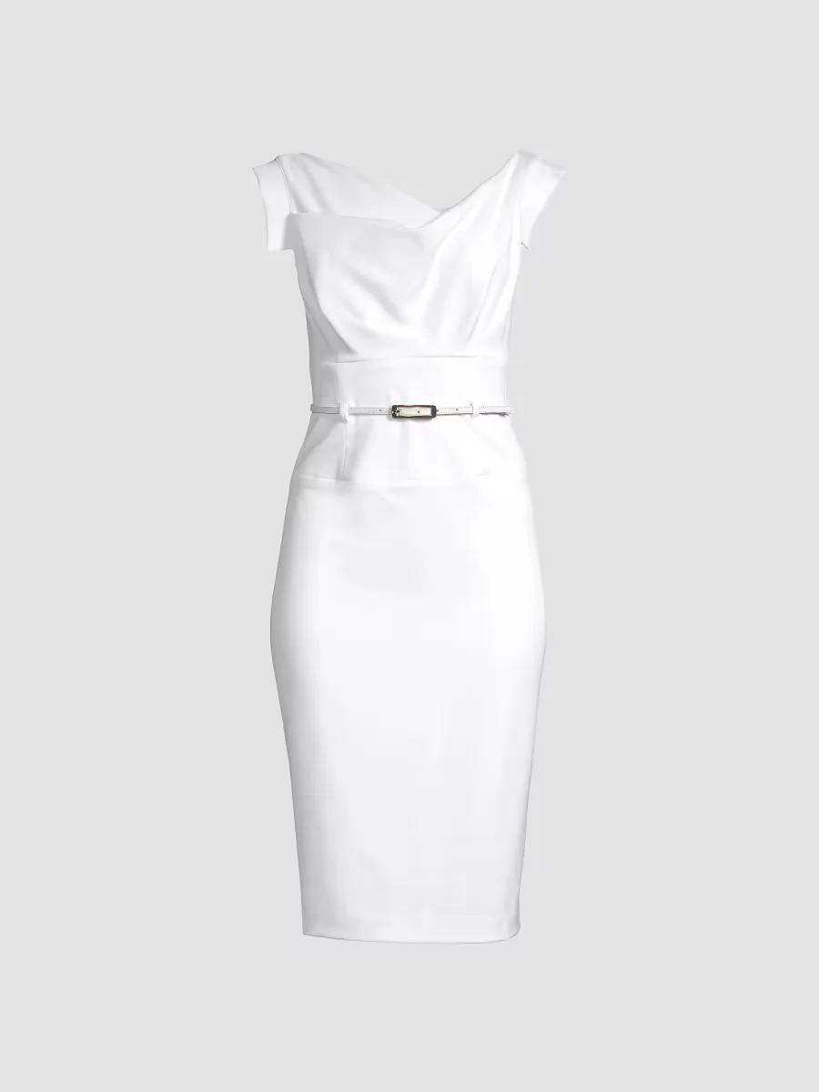 Jackie Belted Sheath Dress