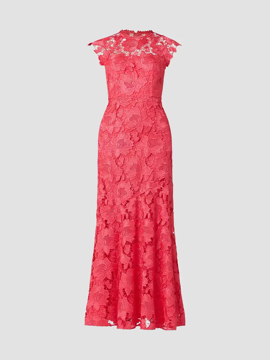 Raven Lace Maxi Dress
