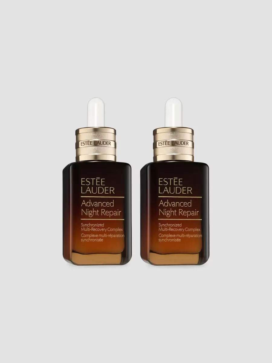 Advanced Night Repair Synchronized Multi-Recovery Complex Serum Duo with Hyaluronic Acid & Peptides by Estée Lauder