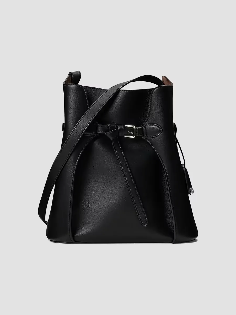 Collection Leather Bucket Bag